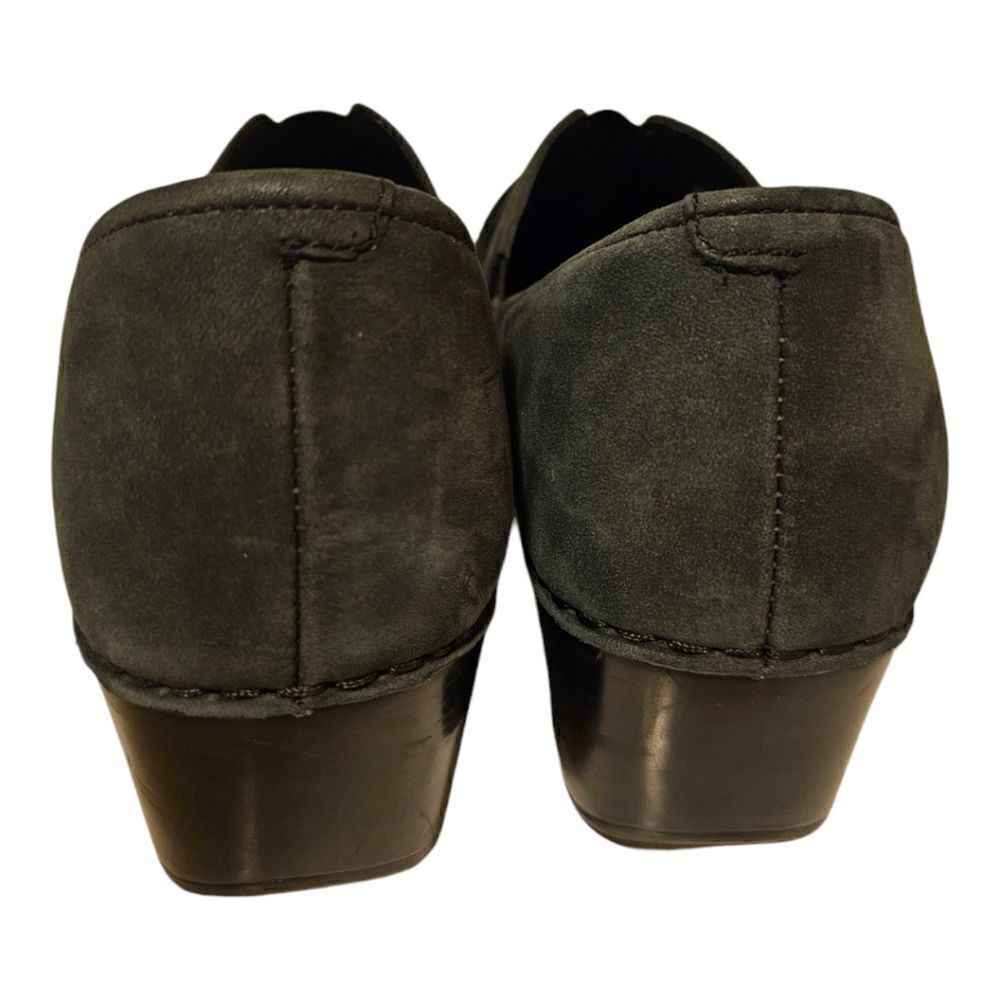 DANSKO Tamara Professional Clog Mule‎ Black Buckle Nursing Work Shoe - Size 38 - Picture 4 of 9
